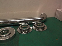 chrome 18" grab bar no hardware