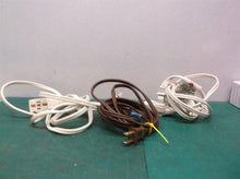 lot of 3 extension cables 2 prong no ground pin