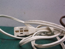 lot of 3 extension cables 2 prong no ground pin