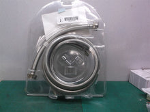 5 foot stainless steel hose and a 1 foot stainless steel hose