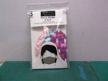 Wellness by Harmony & Sole Children Ages 5-8 Face Mask Girls 3 Pk