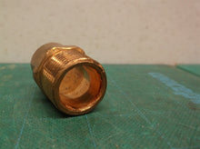Everbilt 3/4 in. Copper Pressure Cup x MIP Male Adapter Fitting, Brown