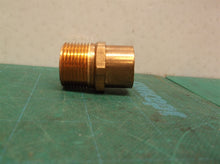 Everbilt 3/4 in. Copper Pressure Cup x MIP Male Adapter Fitting, Brown