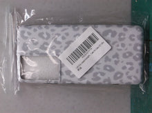 Light Grey Leopard Animal Print Soft IMD Phone Case for Samsung Galaxy S21 Ultra