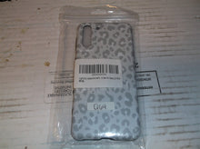 Light Grey Leopard Animal Print Soft IMD Phone Case for Samsung Galaxy S21+ Plus