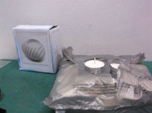 Shell Votive Candle Holder 4" x 4" With 40 Tea Light Candles