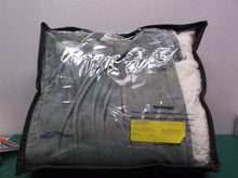 Linenspa 1 Pound Weighted Blanket w Dotted Minky Duvet Cover 36x48 w blue stain