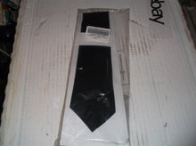 Galls Clip On Tie 3x18" BLACK with buttonholes Brand New