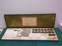 Vintage 40 Piece Combination Tap And Die Set missing 16 pieces
