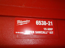 MILWAUKEE SUPER SAWZALL CASE 6538-21 Case only no tool