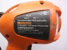 Black & Decker Firestorm Spotlight Flashlight Torch FSL18 18V with old battery