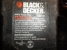 Black & Decker GC1800 18V Type 2 Drill Driver with old Battery