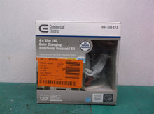 Globe Electric 4" Inch Slim LED Recessed White Light
