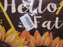 Welcome Fall harvest sign