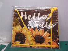 Welcome Fall harvest sign