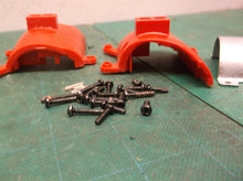 Assorted parts group off a Milwaukee 2475-20 M12 Compact Tire Inflator