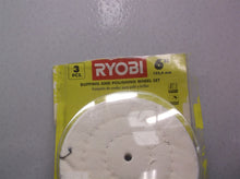 Ryobi 6 in. Buffing Wheel Set (3-Piece)