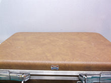 Vintage Brown American Tourister Polara Hard Sided Brief case No keys unlocked