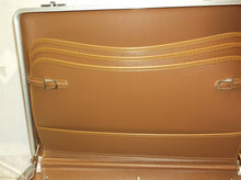 Vintage Brown American Tourister Polara Hard Sided Brief case No keys unlocked