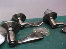 Misc. Schlage antique pewter Lever action handles not matching