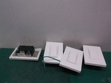 lot of 4 Lutron RA-6D-LA Dimmer Switch with face plates