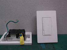 lot of 2 Lutron RA-AD Dimmer Switch with face plates