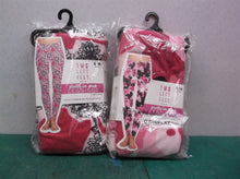 Two Left Feet, S/MD (4-10), PRETTY IN PINK LEGGINGS, New,