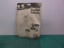 New, sealed Kidztoyz Kawasaki Sports 200 Walkie Talkies with belt clip