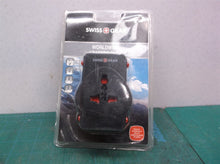 Swiss Gear Black Worldwide Adaptor Plug set built in Surge Protector Safety Lock