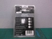 Swiss Gear Black Worldwide Adaptor Plug set built in Surge Protector Safety Lock