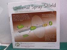 universal spray shield for standard pressure washers