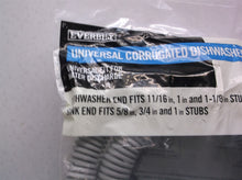 Everbilt 6 ft Universal Corrugated Dishwasher Drain Hose NO Clamps