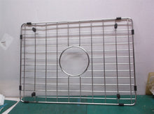 Brooke 19-1/2 in x 14 in Wire Grid Single Bowl Kitchen Sinks in Stainless Steel