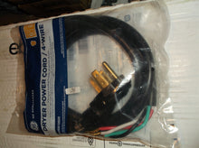 GE 4-Wire 30Amp Dryer Power Cord 6ft WX09X10020