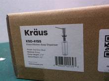 Kraus KSD-41SS Modern Kitchen Soap and Lotion Dispenser in Stainless Steel