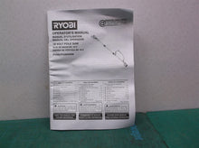 P4360/p4360vnm Ryobi One+ 8" 18 Volt 9.5 Ft. Cordless Pole Saw Manual Only