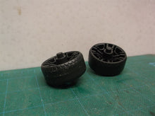 Wheel set from a Tzumi Megabass LED Jobsite Speaker