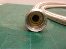5' reinforced stainless steel steam dryer hose