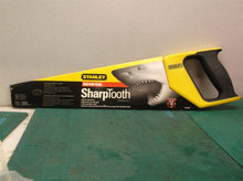 STANLEY 15" 9 POINT SHARPTOOTH HANDSAW 20-222