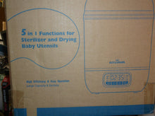 Eccomum 5 in 1 Baby Bottle Steam Sterilizer and Dryer Machine LCD Display