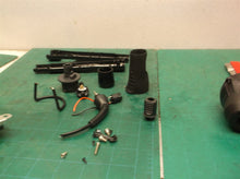 Assorted parts off a Plugged In Tourmaline Cone Curling Wand