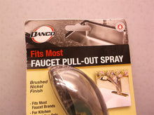 DANCO 1-Handle Pull Out Sprayer Kitchen Faucet in Brushed Nickel
