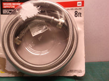 8' braided washing machine supply line everbilt