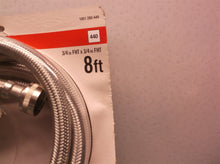 8' braided washing machine supply line everbilt