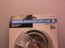 Everbilt Universal Dishwasher Supply Line 5ft W Elbows And Adapters NEW