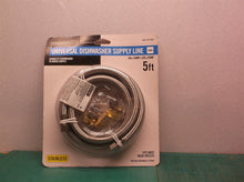 Everbilt Universal Dishwasher Supply Line 5ft W Elbows And Adapters NEW
