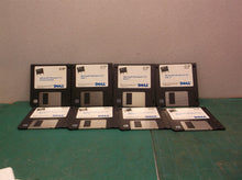 1992 DELL Microsoft Windows 3.1 on 3.5" Diskettes, 8 Floppy Disks (Kit PN 27920)
