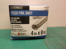 Everbilt 4 in. x 8 ft. Flexible Aluminum Dryer Vent Duct no clamps