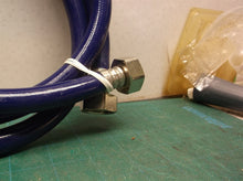 Blue/Red Rubber Washing Machine Inlet Hoses PVC Covered Braided Hose Hot & Cold