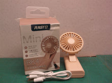 rasto rk4 micro usb personal fan pink